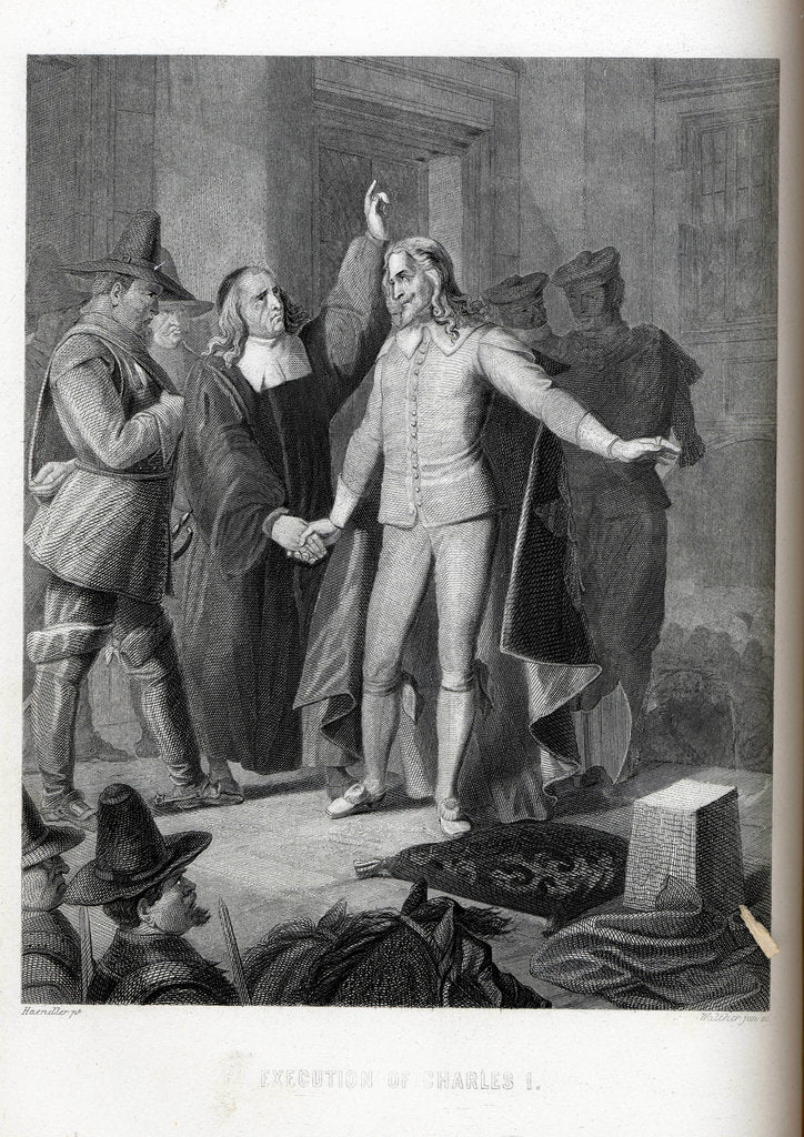 Detail of Execution of Charles I, 1882 by Paul Haendler
