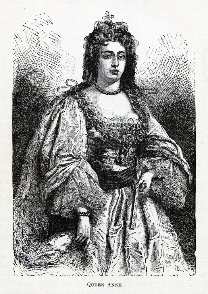 Detail of Queen Anne, 1882 by Anonymous