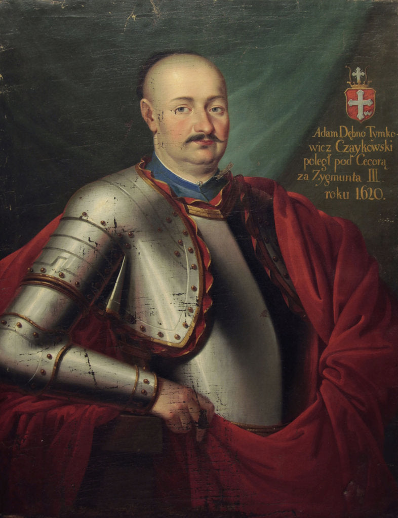 Detail of Adam Debno-Tymkowicz Czaykowski, Marshal of the King Sigismund III Vasa, Mid of 17th century by Anonymous