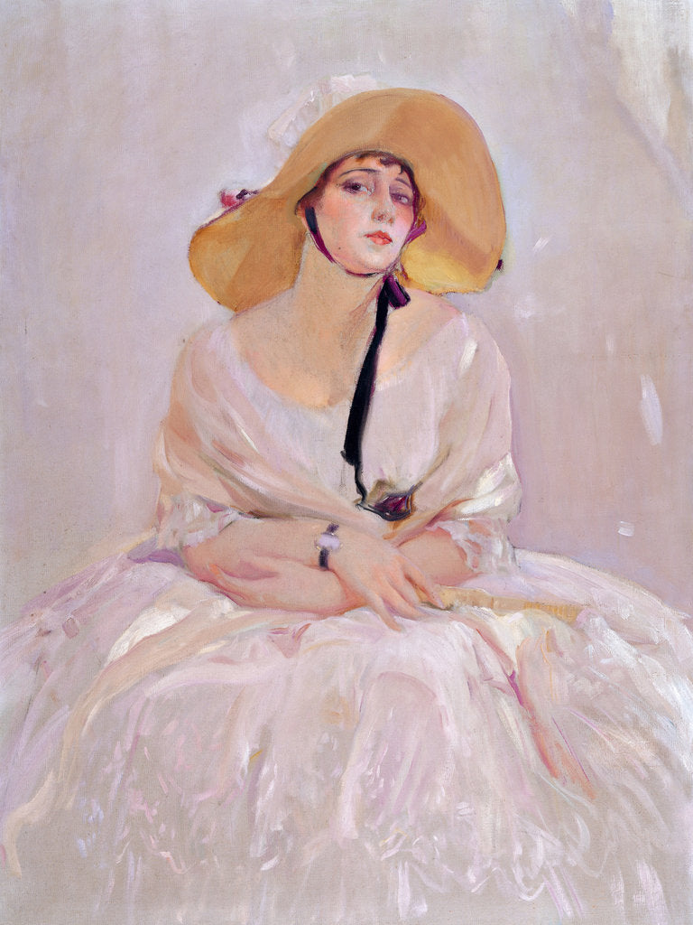 Detail of Portrait of Raquel Meller, 1919 by Joaquín Sorolla y Bastida