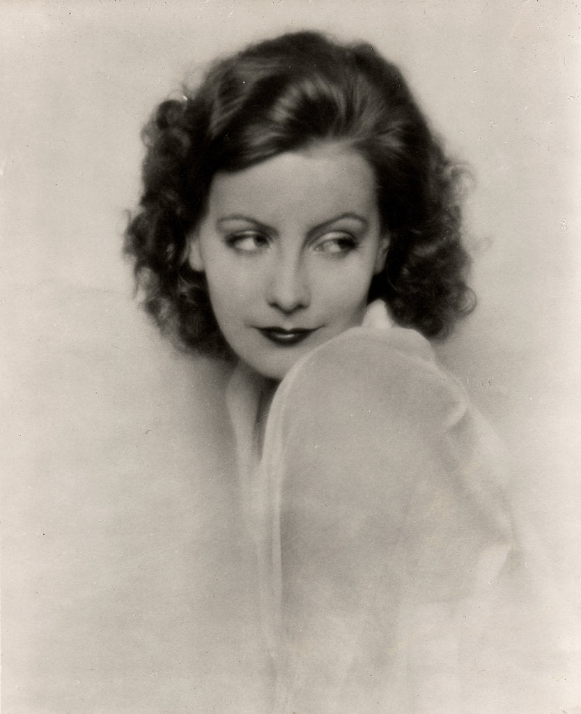 Detail of Portrait of Greta Garbo, 1927 by Russell Ball