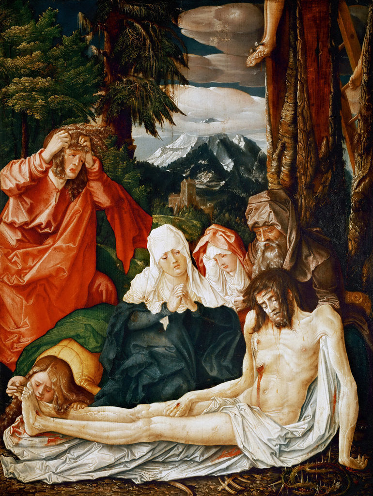 Detail of The Lamentation over Christ, 1513 by Hans Baldung