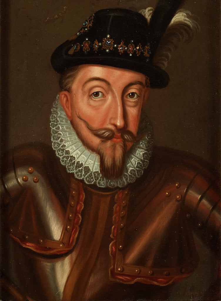 Detail of Portrait of Sigismund III Vasa, King of Poland by Ulrika Fredrika Pasch