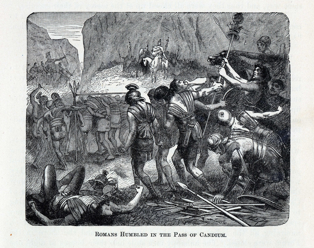 Detail of Romans Humbled in the Pass of Caudium, 1882 by Anonymous