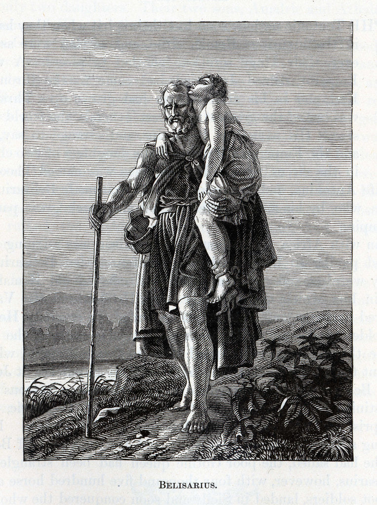 Detail of Belisarius, 1882 by Anonymous
