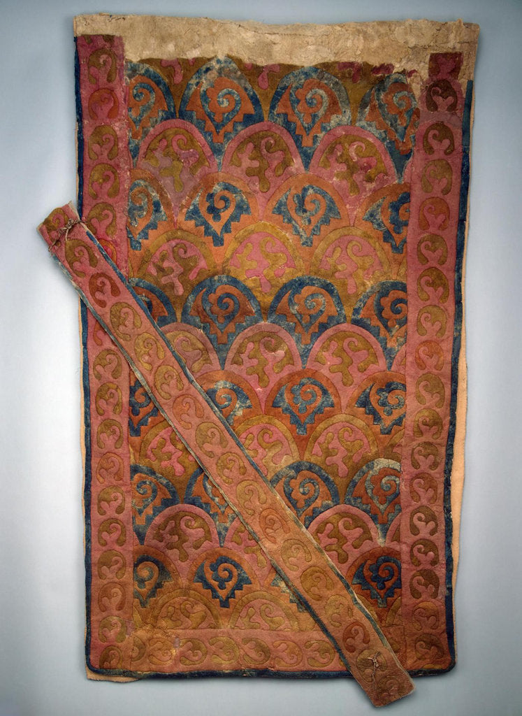 Detail of Saddle cloth, 5th-4th century BC by Pazyryk Burial Mounds Ancient Altaian
