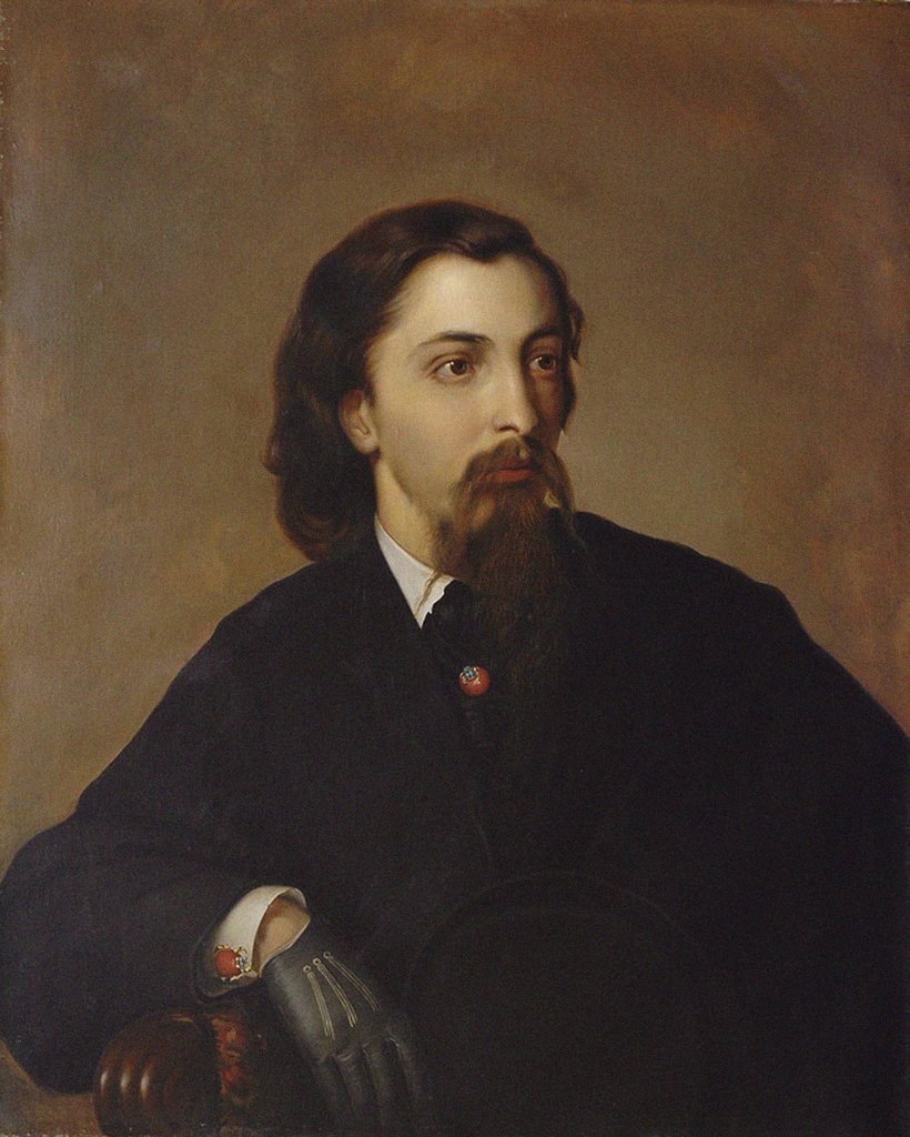 Detail of Portrait of Andrey Fyodorovich Likhachov by Anonymous