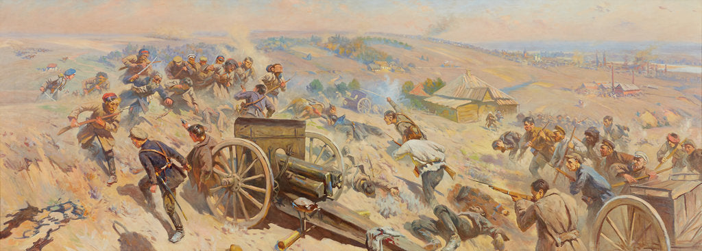 Detail of Tsaritsyn Defense by Mitrofan Borisovich Grekov