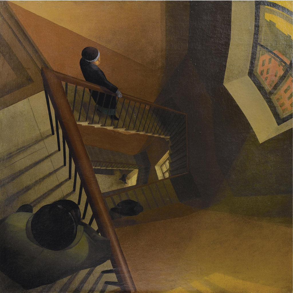 Detail of The Staircase by Leonid Terentievich Chupyatov