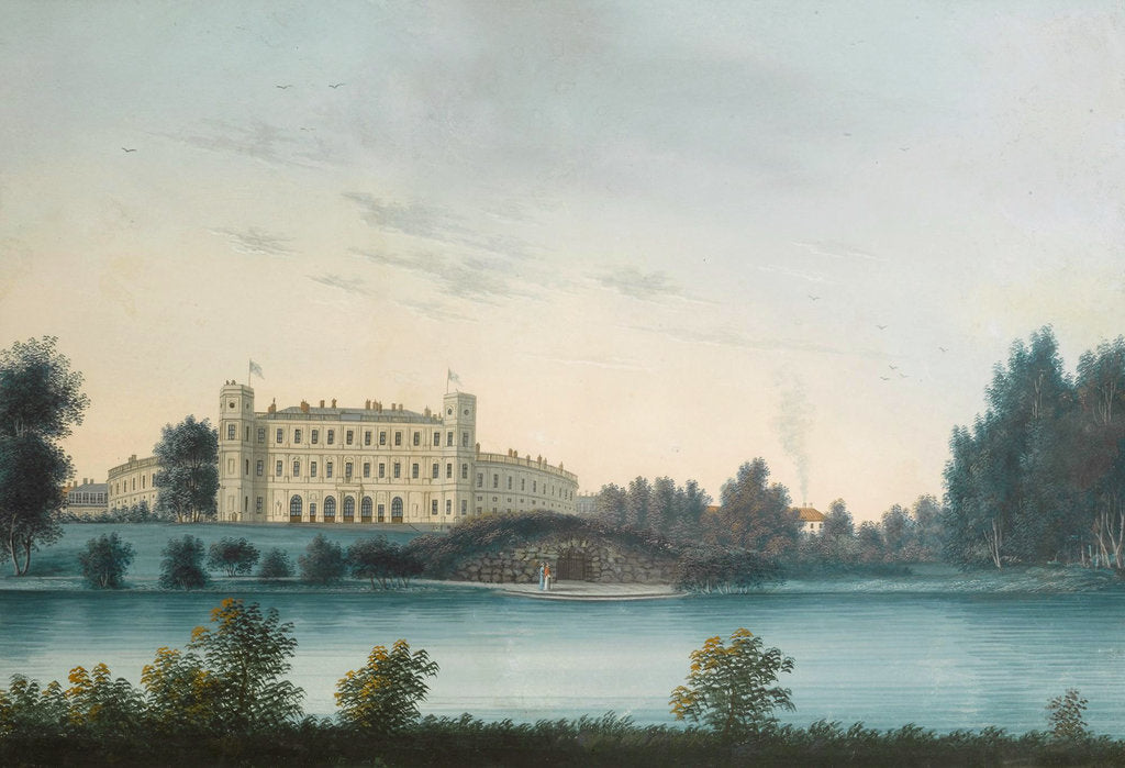 Detail of View of the Palace in Gatchina, Early 19th century by Anonymous