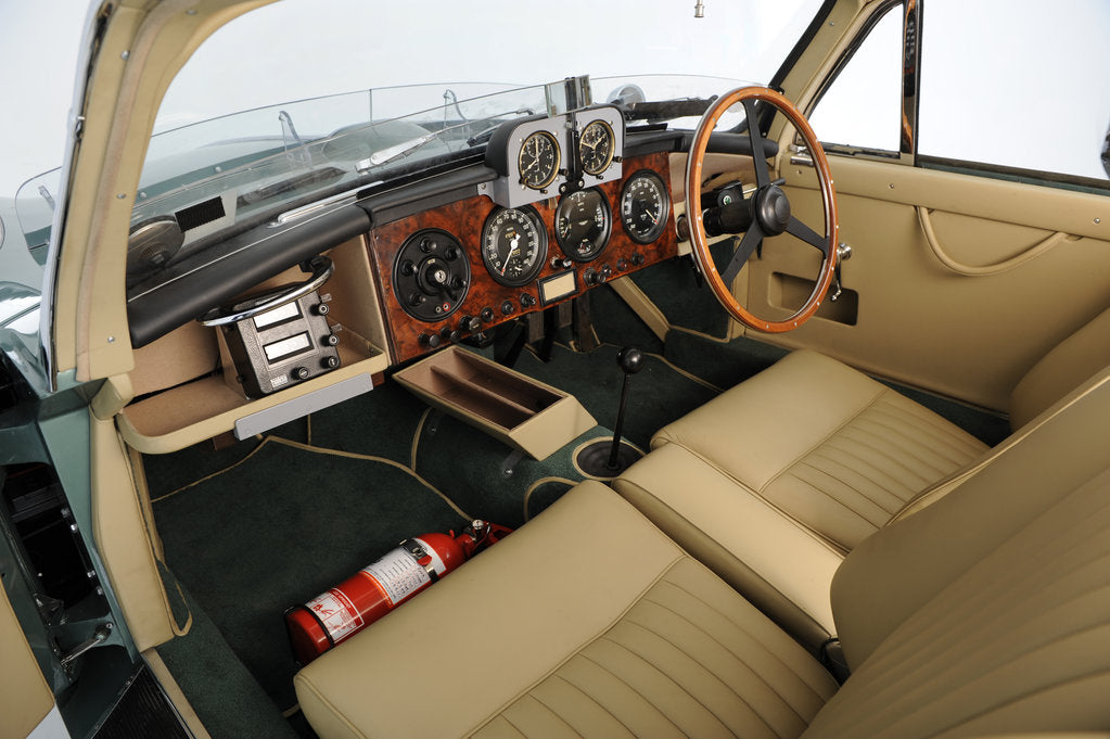 Detail of Aston Martin DB2-4 works 1956 by Simon Clay