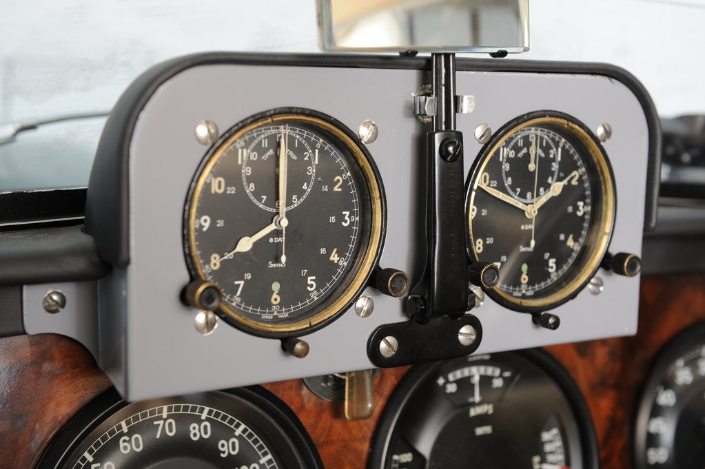 Detail of Aston Martin DB2-4 works 1956 by Simon Clay