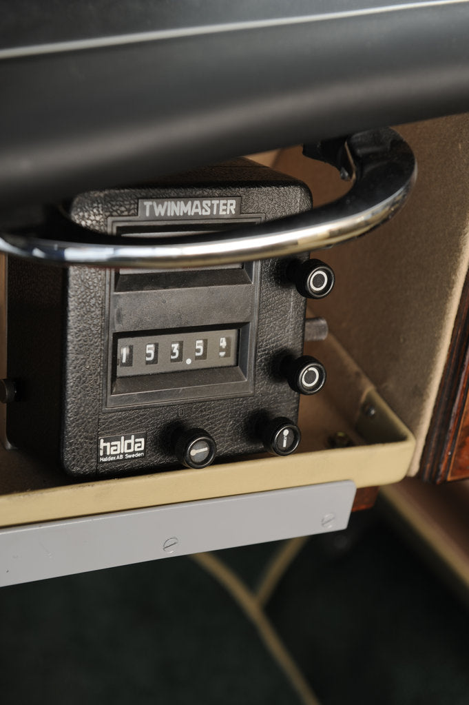 Detail of Aston Martin DB2-4 works 1956 by Simon Clay