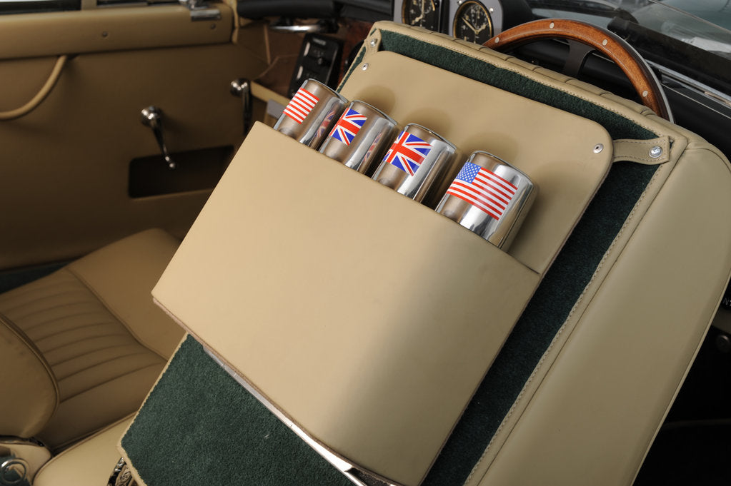 Detail of Aston Martin DB2-4 works 1956 by Simon Clay