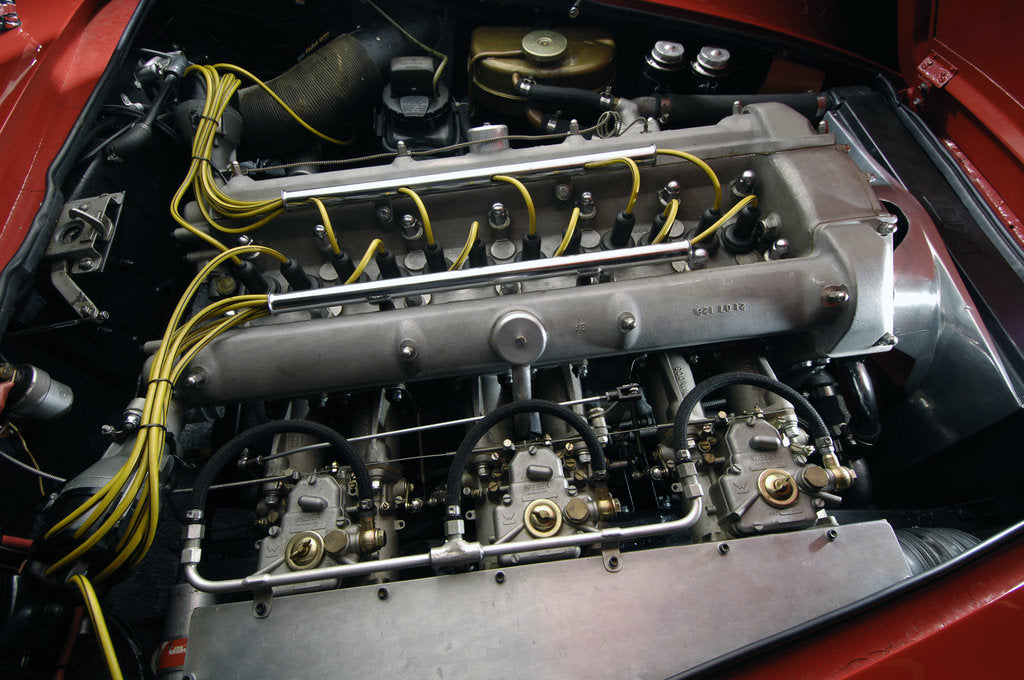 Detail of Aston Martin DB4 GT by Touring 1960 by Simon Clay