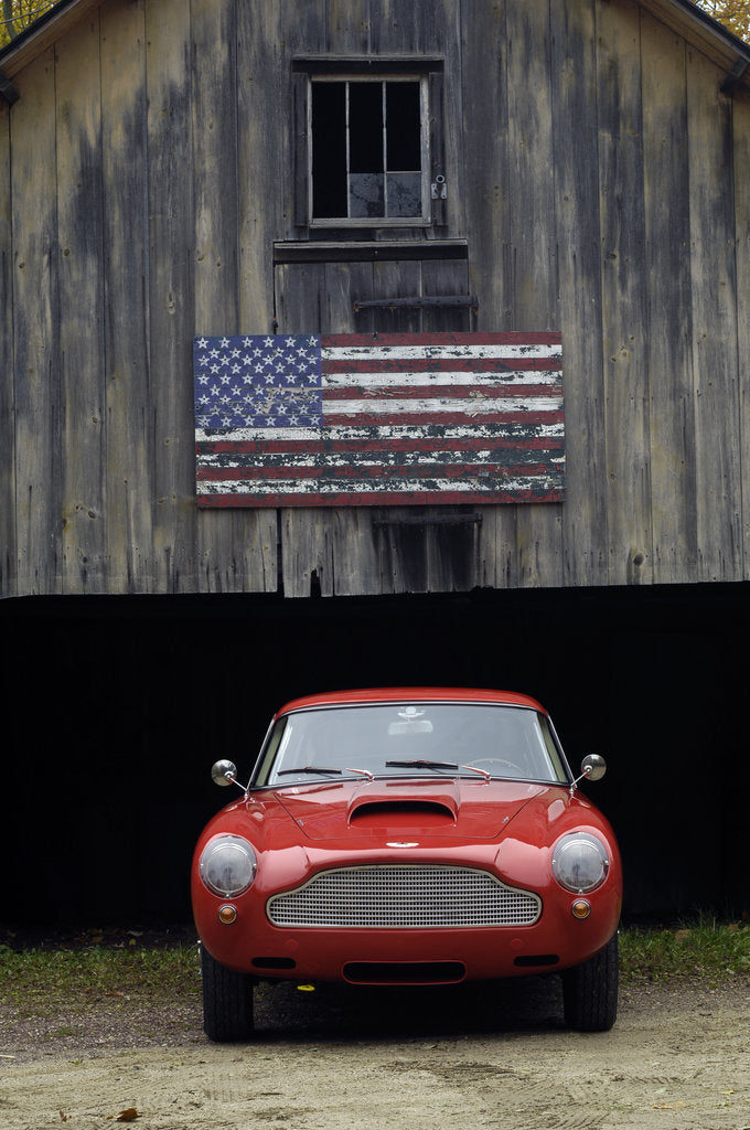 Detail of Aston Martin DB4 GT by Touring 1960 by Simon Clay