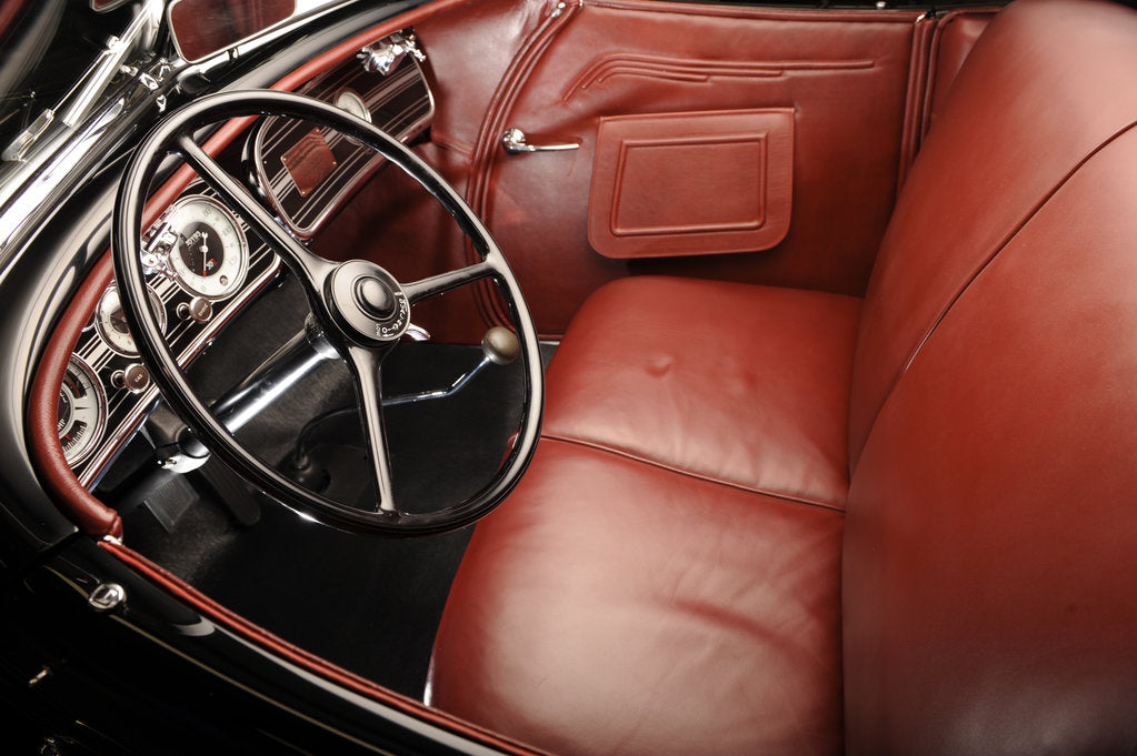 Detail of Auburn 852 SC Speedster 1936 by Simon Clay