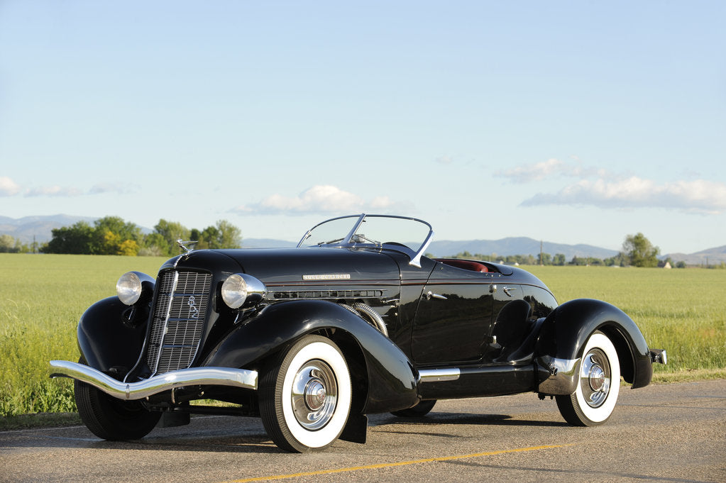 Detail of Auburn 852 SC Speedster 1936 by Simon Clay