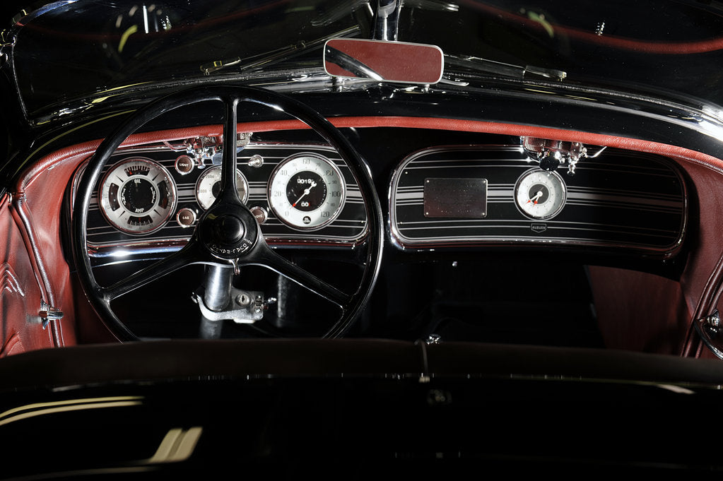 Detail of Auburn 852 SC Speedster 1936 by Simon Clay