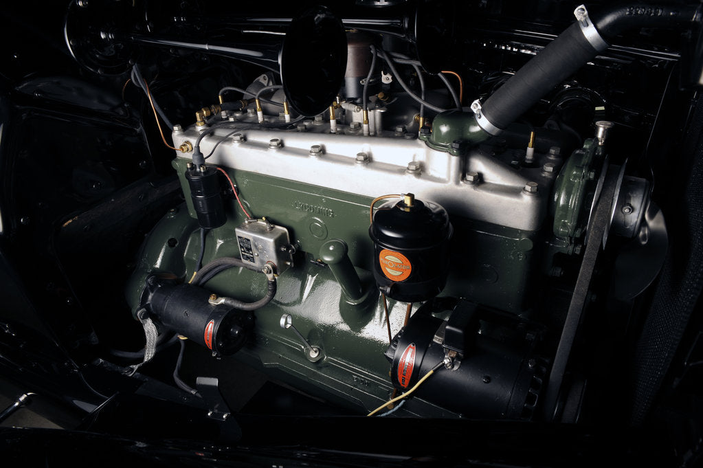 Detail of Auburn 852 SC Speedster 1936 by Simon Clay