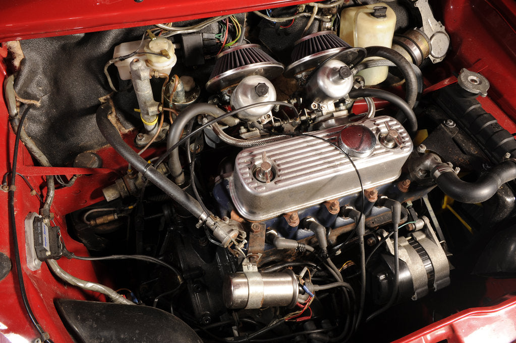 Detail of Austin Mini 1275 GT 1980 by Simon Clay