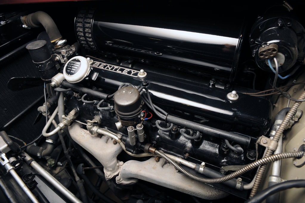 Detail of Bentley R type Continental 1954 by Simon Clay