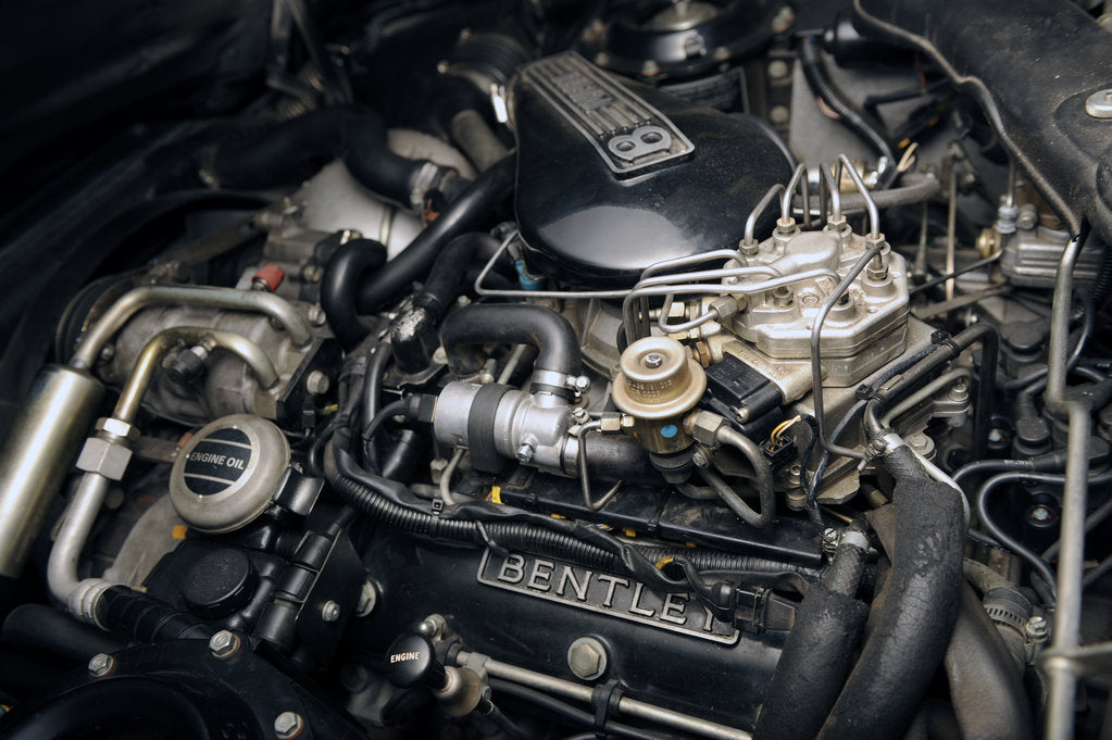 Detail of Bentley Turbo R 1986 by Simon Clay