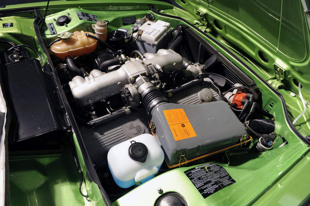 Detail of BMW 3.0 CSL BAT 1975 by Simon Clay