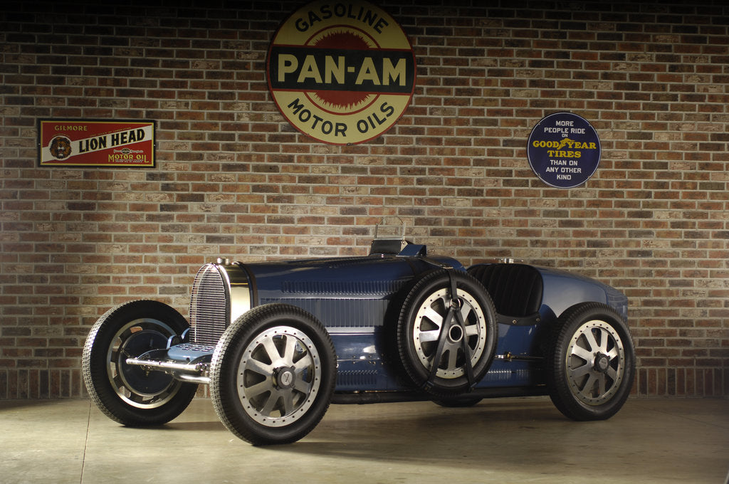 Detail of Bugatti T 35b Crosthwaite Gardner 1923 by Simon Clay