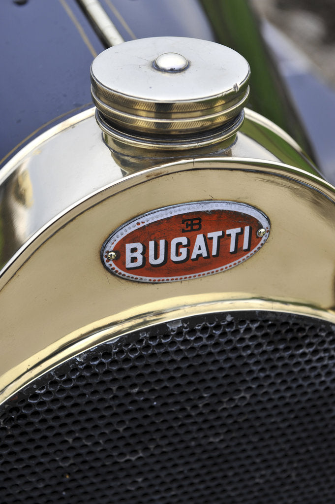 Detail of Bugatti T18 Black Bess 1913 by Simon Clay