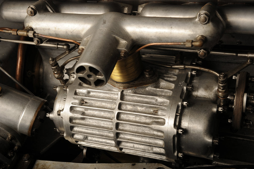 Detail of Bugatti type 55 1932 by Simon Clay