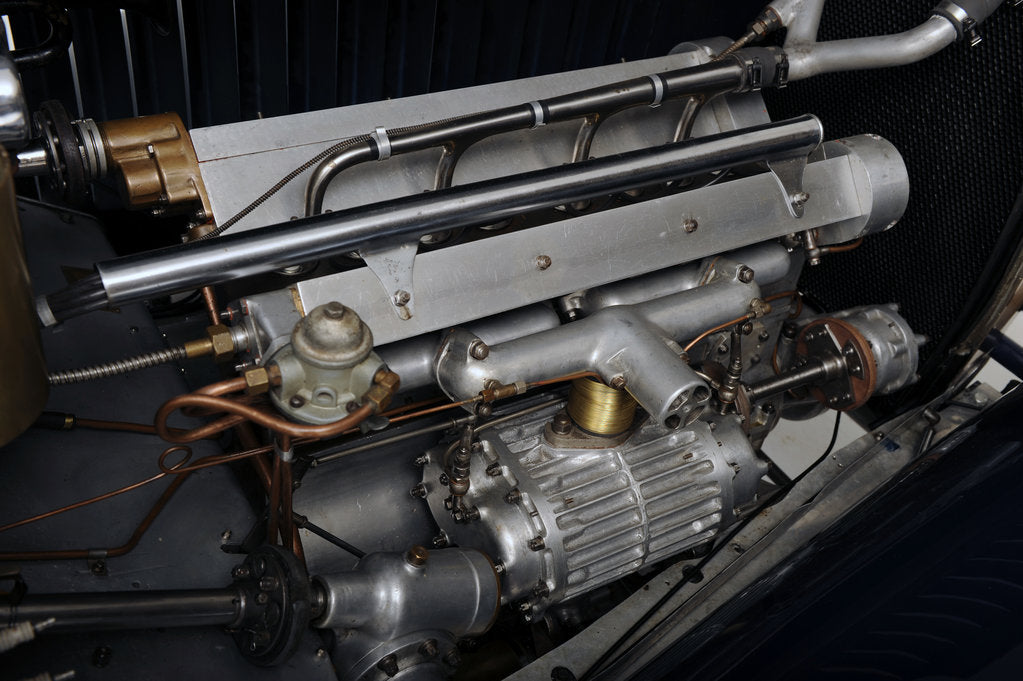 Detail of Bugatti type 55 1932 by Simon Clay