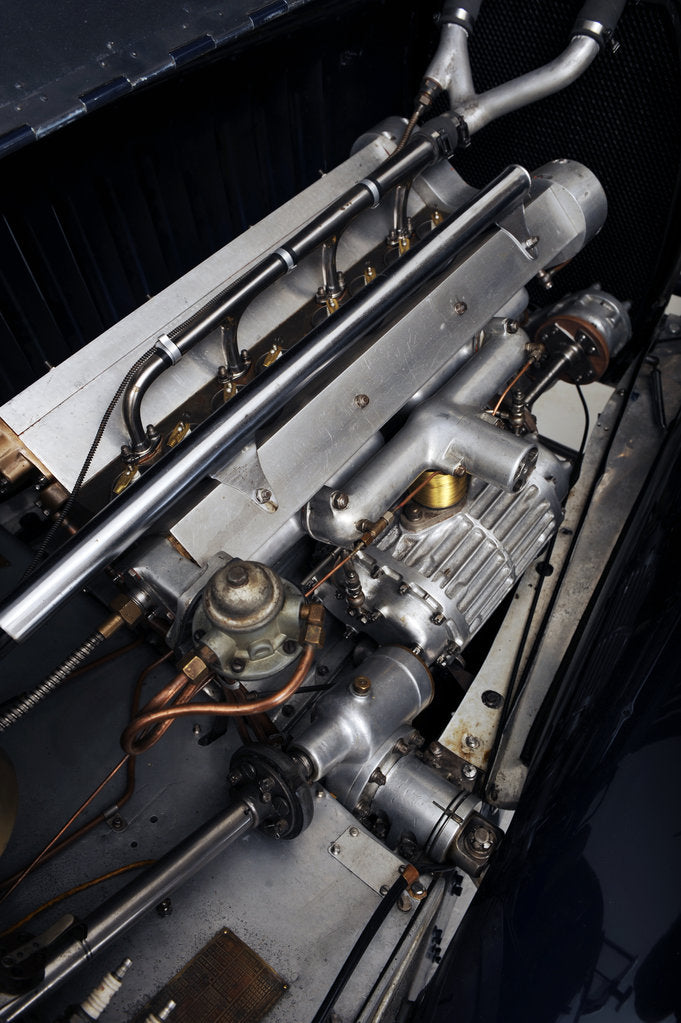 Detail of Bugatti type 55 1932 by Simon Clay