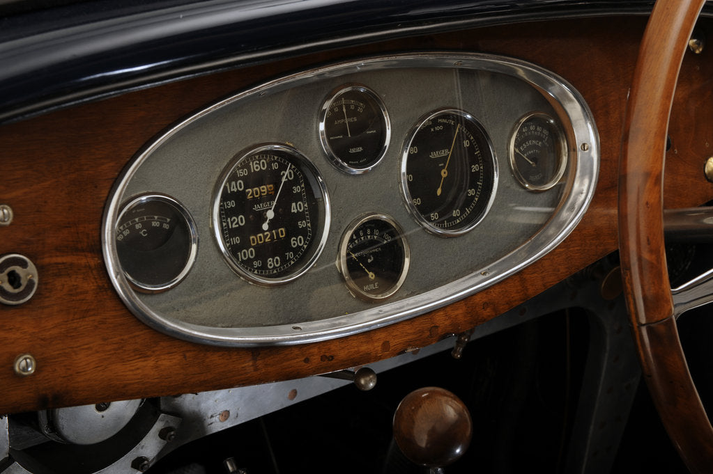 Detail of Bugatti type 55 1932 by Simon Clay