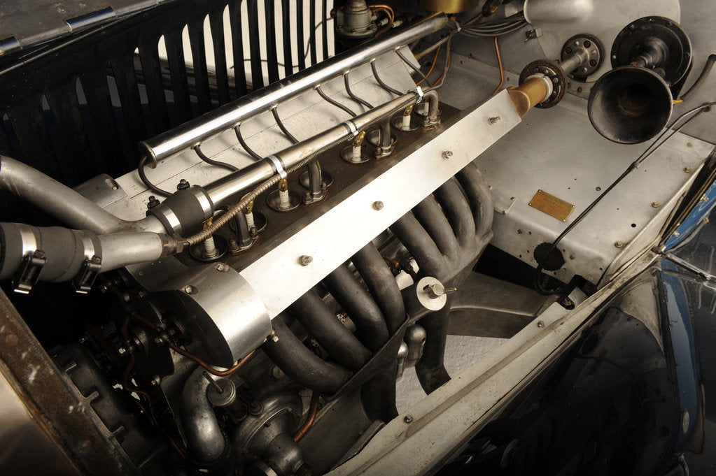 Detail of Bugatti type 55 1932 by Simon Clay