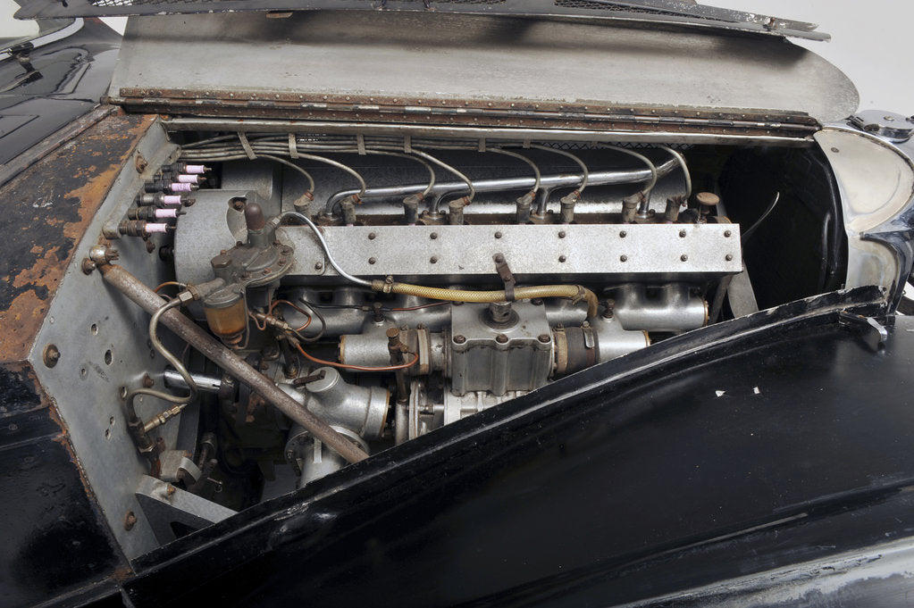 Detail of Bugatti type 57S 1937 by Simon Clay