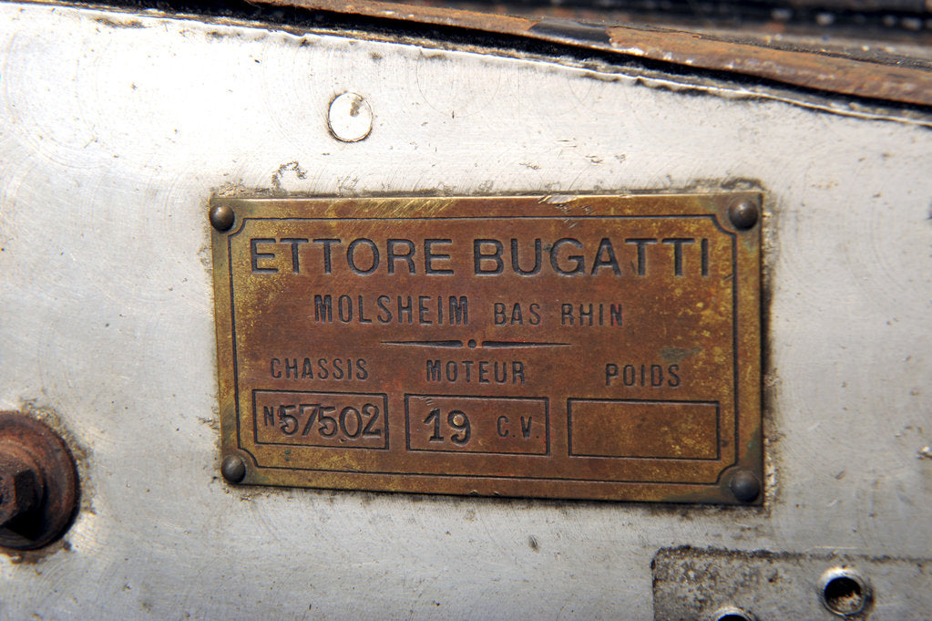 Detail of Bugatti type 57S 1937 by Simon Clay