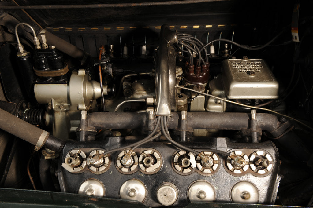 Detail of Cadillac 1914 by Simon Clay