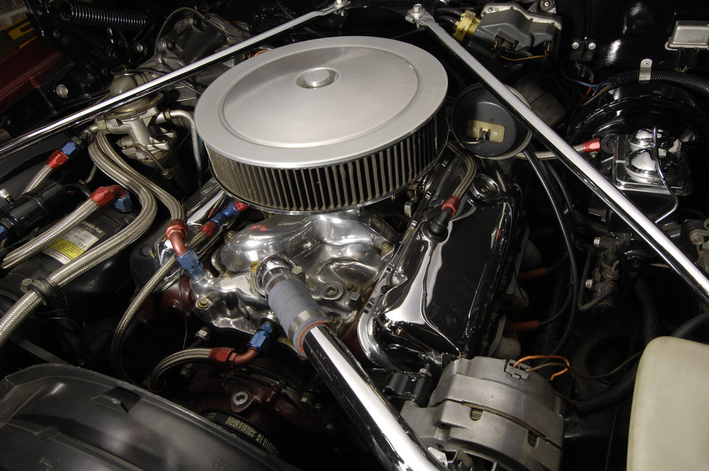 Detail of Cadillac Seville custom 1976 by Simon Clay