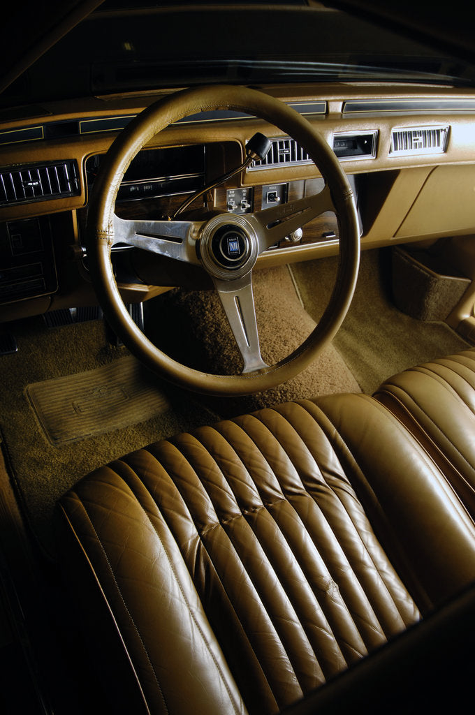 Detail of Cadillac Seville custom 1976 by Simon Clay