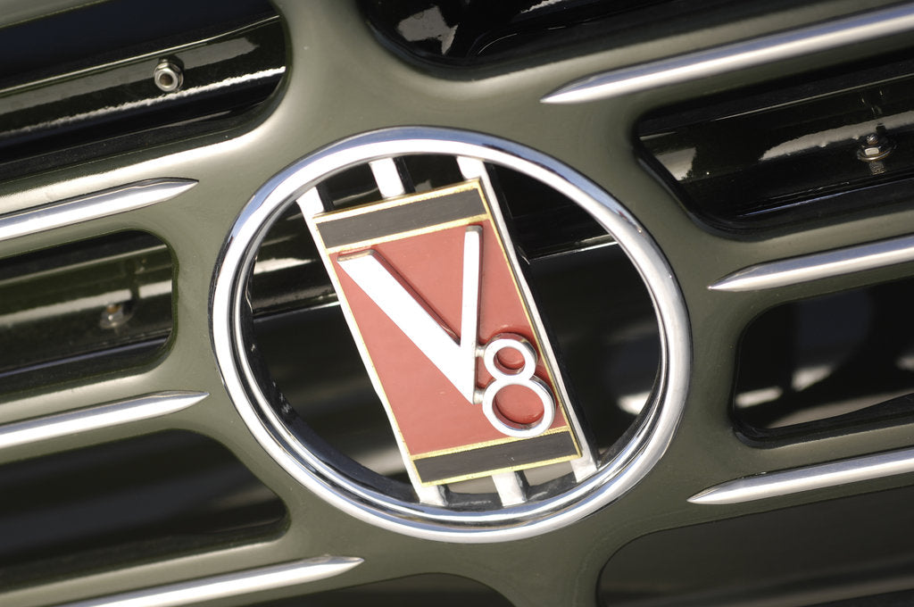 Detail of Cadillac V8 355d coupe by Fisher 1934 by Simon Clay