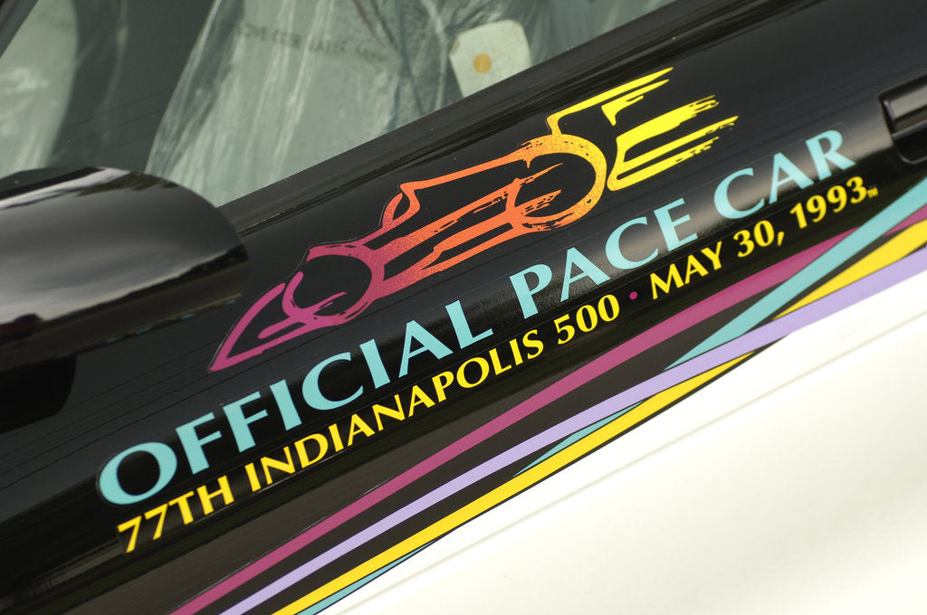 Detail of Chevrolet Camaro Indie pace car 1993 by Simon Clay