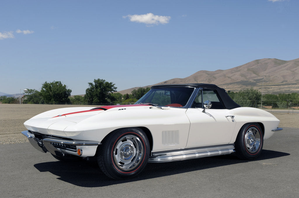 Detail of Chevrolet Corvette cv 427 1967 by Simon Clay