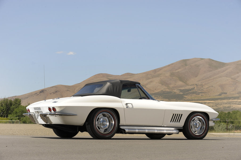 Detail of Chevrolet Corvette cv 427 1967 by Simon Clay