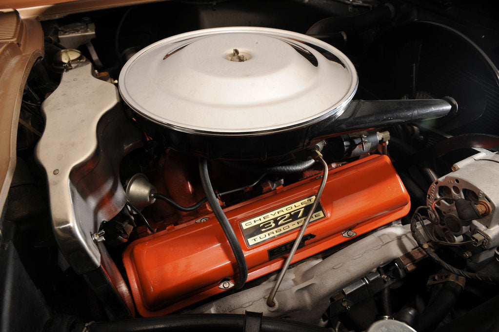 Detail of Chevrolet Corvette Stingray convertible 1964 by Simon Clay