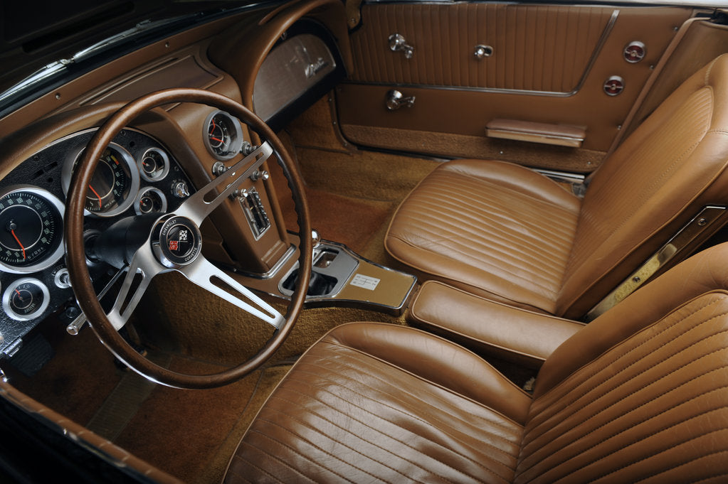 Detail of Chevrolet Corvette Stingray convertible 1964 by Simon Clay