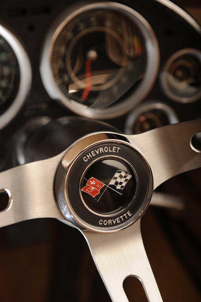 Detail of Chevrolet Corvette Stingray convertible 1964 by Simon Clay