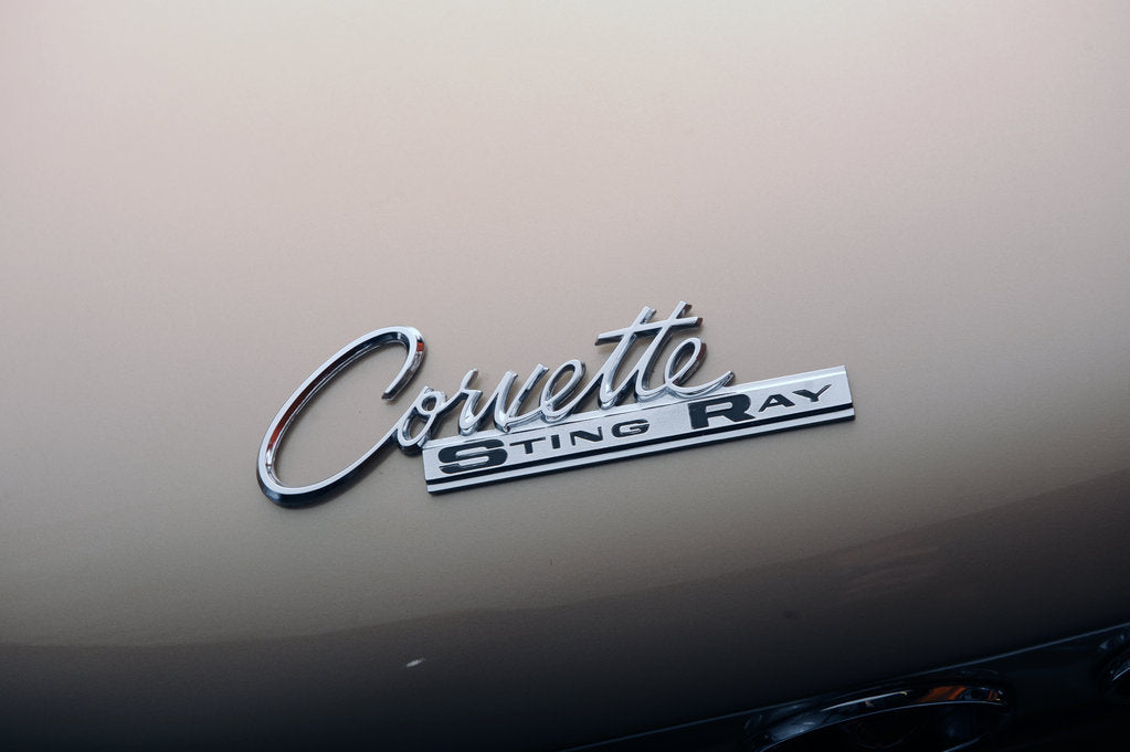 Detail of Chevrolet Corvette Stingray convertible 1964 by Simon Clay