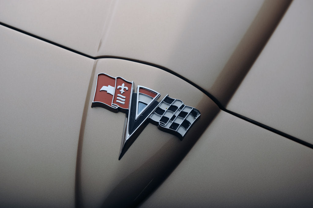 Detail of Chevrolet Corvette Stingray convertible 1964 by Simon Clay