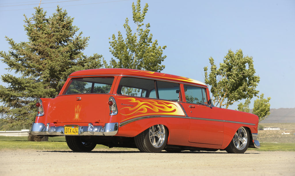 Detail of Chevrolet Handyman custom 1956 by Simon Clay